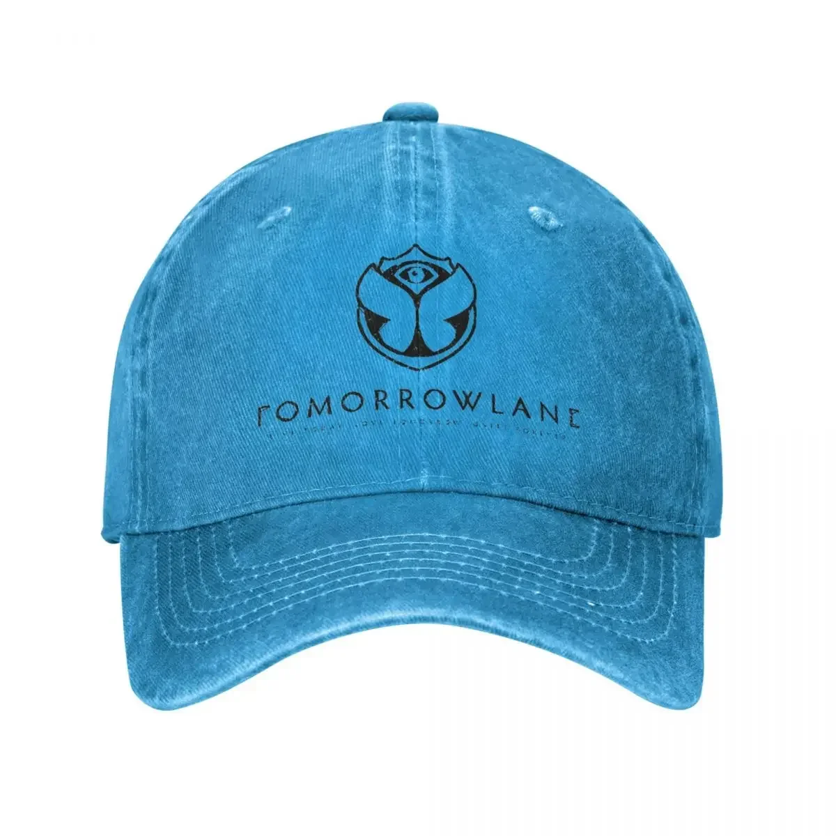 Tomorrowlands Music Festival Baseball Cap Unisex Distressed Denim Washed Sun Cap Electronic Dance Outdoor Adjustable Fit Cap Hat