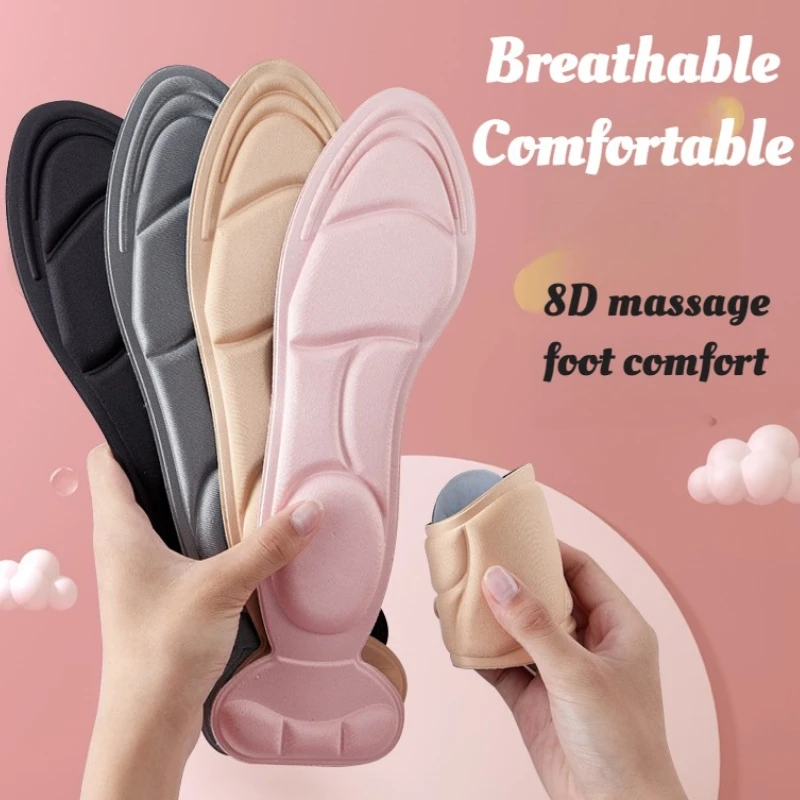 

Memory Foam Insoles for Women High Heel Shoes Anti Slip Comfortable Cushioning Orthotic Support Heel Pain Relief Shoe Pads