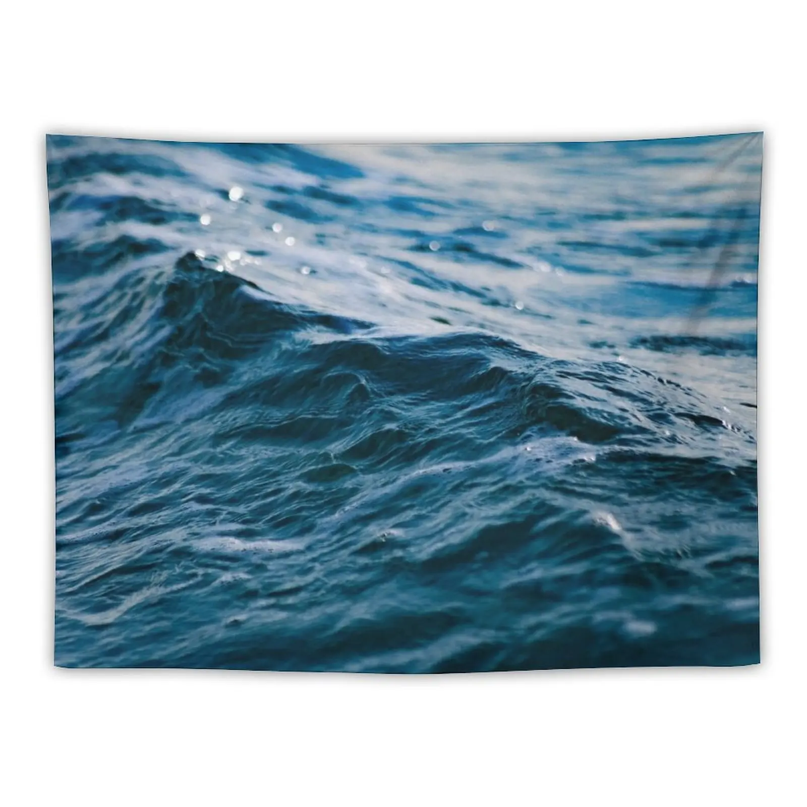 

Small ocean wave blue water Tapestry Wall Decorations Home Decoration Accessories