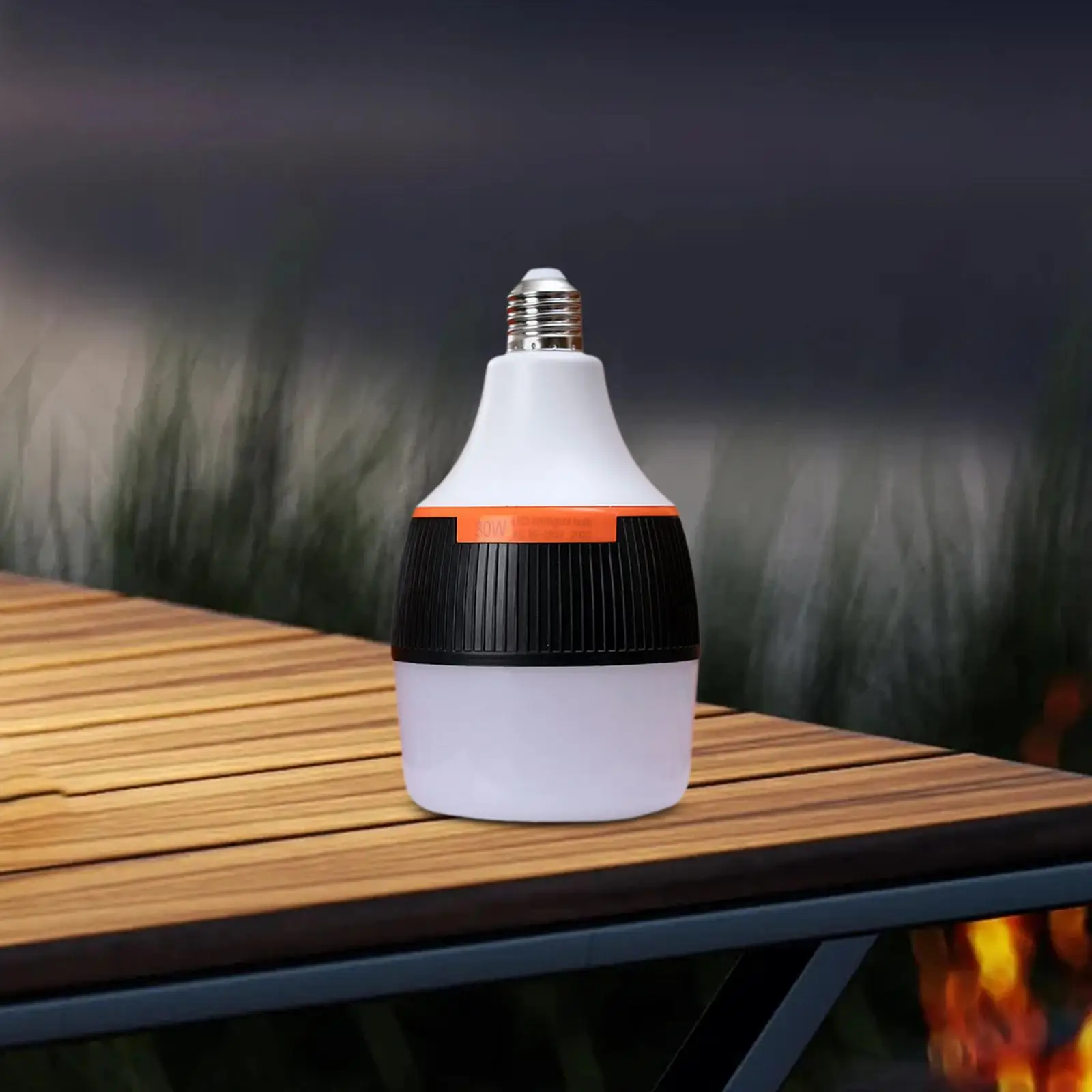 LED Emergency Light USB Rechargeable Light Bulb for Fishing Outdoor Hiking