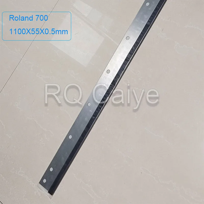 1Piece Roland 700 Ink Knife Wash up Blade 1100X55X0.5mm For Man Roland Printing Machine Parts