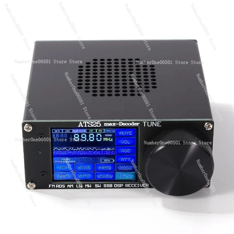 

Портативный радиоприемник ATS-25 Max Decoder с полным диапазоном частот, DSP SI4732, SSB, коротковолновое радио, сенсорный экран