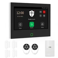 Smart Tuya WiFi Smart Alarm System Wired Zones Anti Theft System Wireless Security Alarm for House