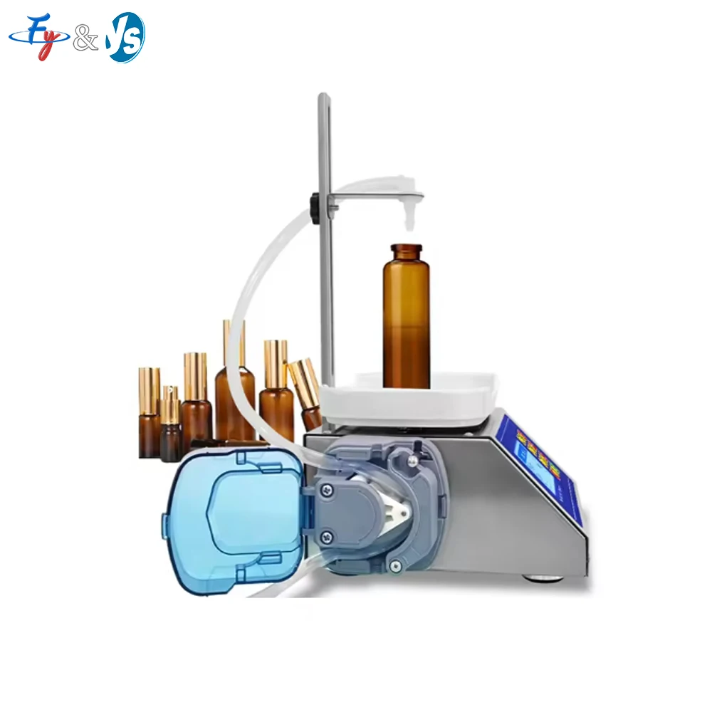 Weighing Quantitative Filling Machine Small Size Chinese English Switchable 300g Max Load Computer Display Filling Machinery