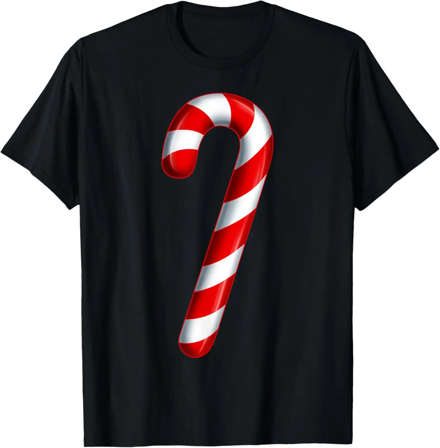 

Candy Cane Merry and Bright Red and White Candy Costume T-Shirt