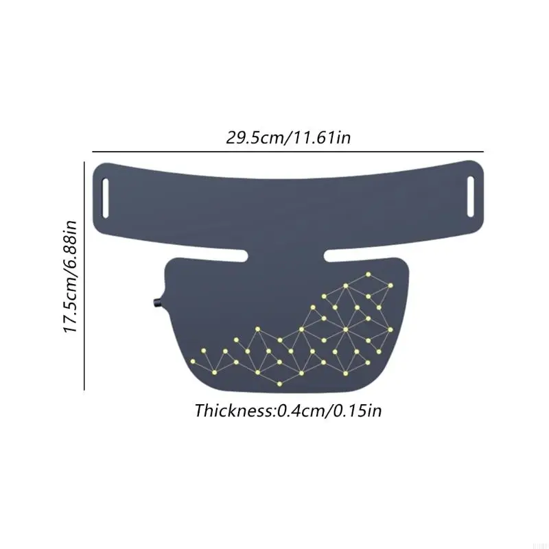 R3MF LEDネックマスク4色のライト赤外線光子首の若返りアンチエイジング