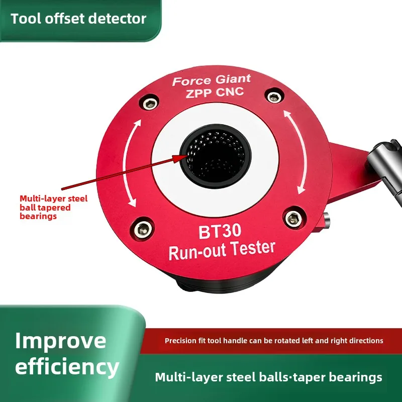 BT30 BT40 أداة نروج تستر CNC سكين سوينغ أداة قياس المغزل تدريج أداة قياس حامل مقياس التركيز