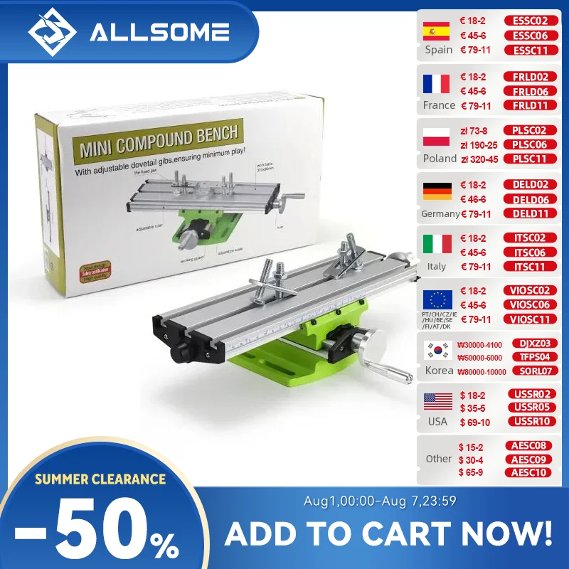 allsome-mini-precision-milling-machine-worktable-multifunction-drill-vise-fixture-working-table-cross-slide-table
