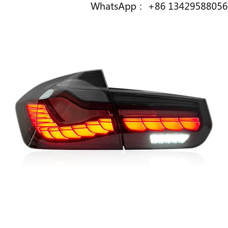 

JYF 27W Red LED Tail Light Assembly with Dragon Scale Design New Condition for F30 F80 GTS Rear Lamp Upgrade