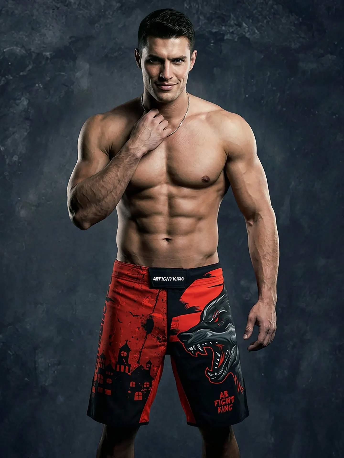 MMA Martial Arts Fight Shorts Muay Thai Boxing Training Shorts Wear‑resistant Quick Dry Breathable Elastic Loose Sports Shorts