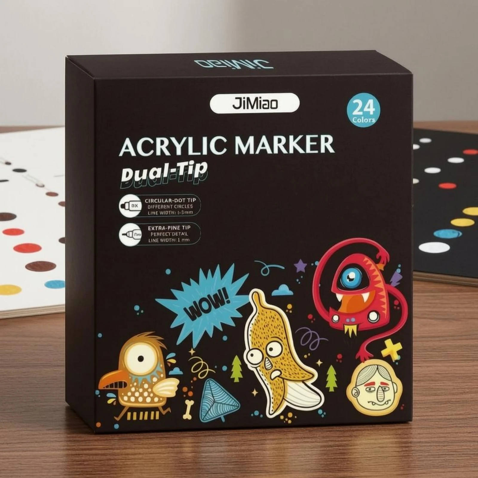 

Acrylic Paint Markers Pen-Shaped Acrylic Markers Paint Marker Pens Coloring Art Supplies Marking