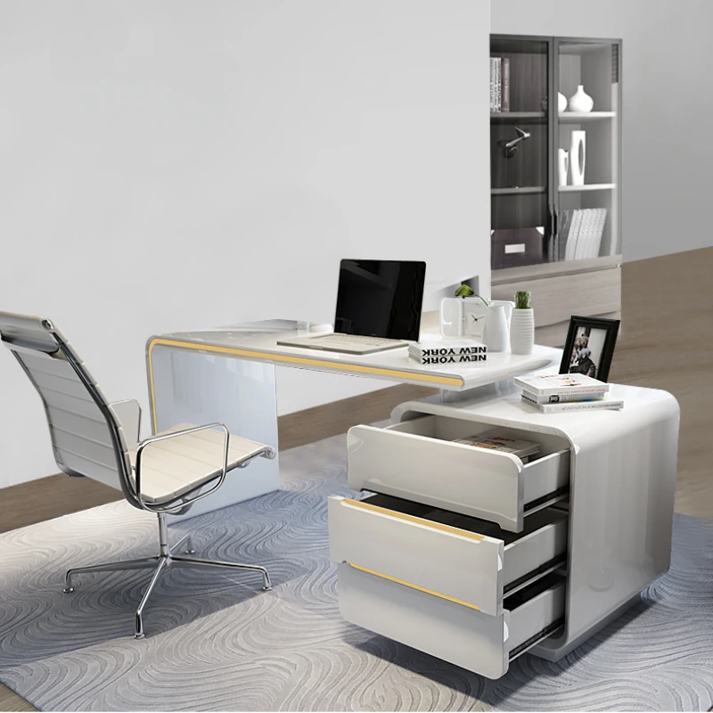 

Seating Desk Computer Offices Modern Office Table Multifunction Home Furniture Bedside Workstation Standing Mesa Reading Desks