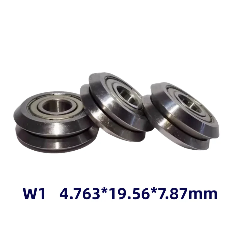 

10 шт. V / W Радиальные Роликовые Подшипники W1 W1X VW1X RM1 RM1X направляющий подшипник 4,763*19,56*7,87 мм