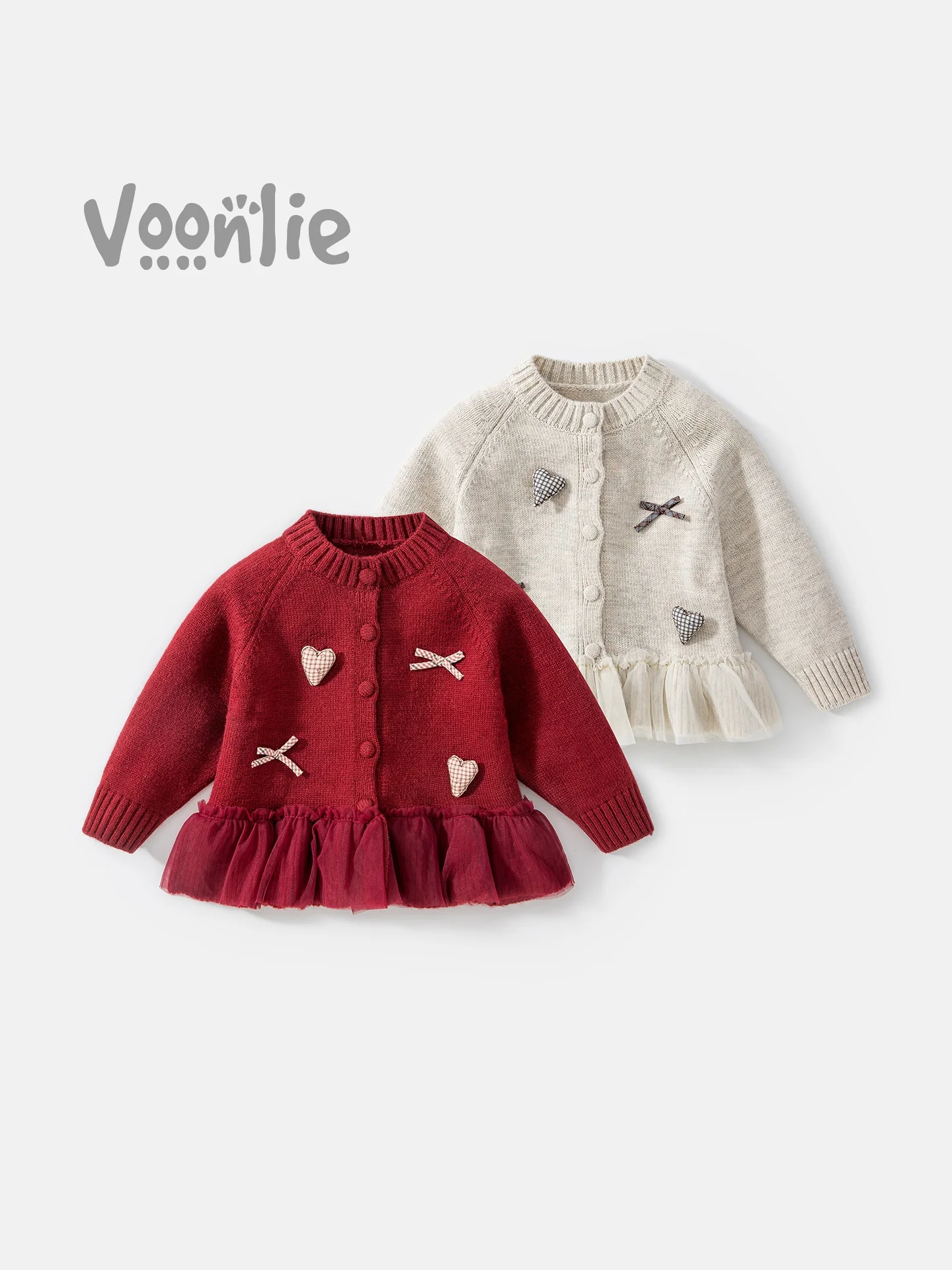 princess-style-long-sleeve-knitted-cardigan-for-girls-autumn-fashionable-children's-top-soft-comfortable-sweet-style-spring-a
