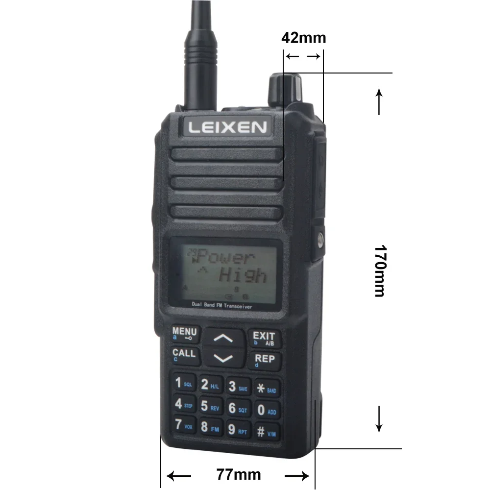 2025 رائجة البيع LEIXEN UV-25D 20 واط حقيقي 10-20 كجم لاسلكي تخاطب VHF 136-174 ميجا هرتز UHF 400-480 ميجا هرتز ثنائي النطاق ثنائي الاستعداد المزدوج استقبال V