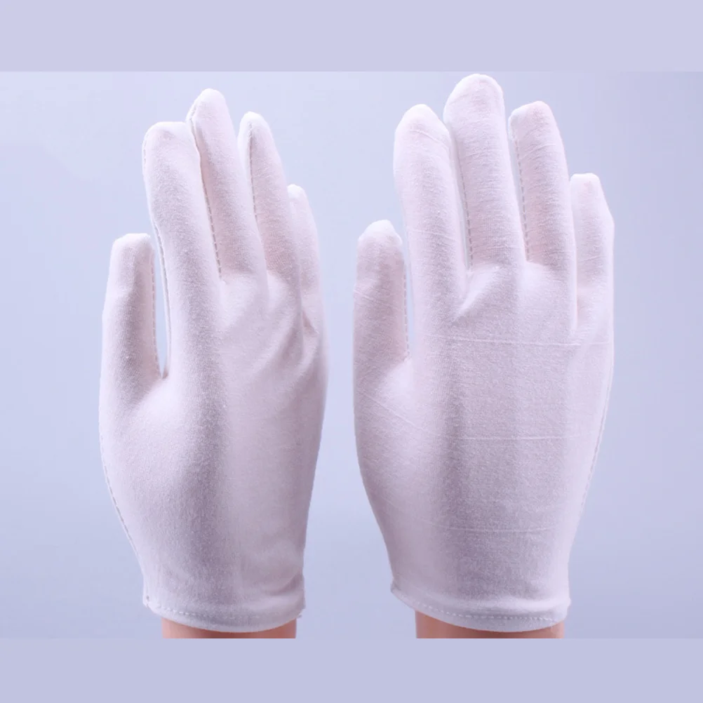 6 PCS Work Gloves Cotton Protective Industrial Protection Moisturizing Warm Safety