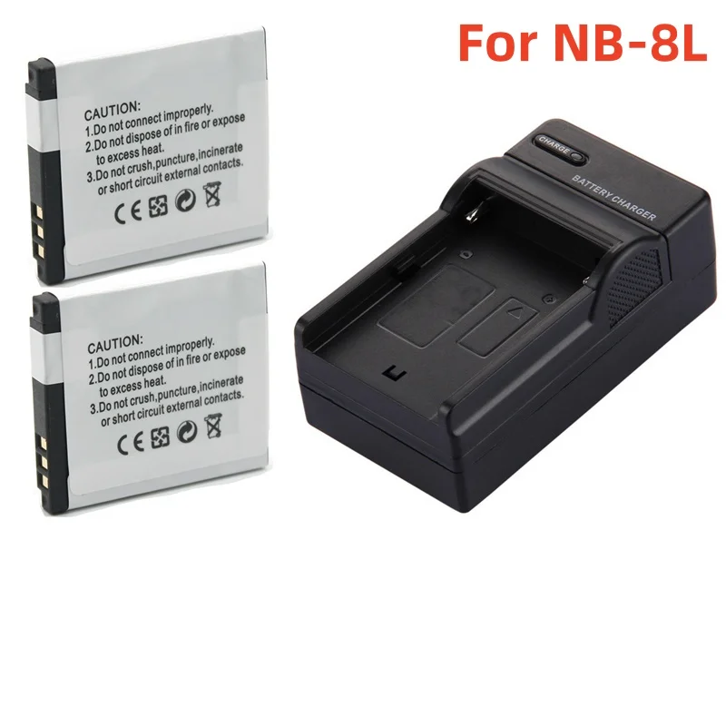 

1000mAh NB-8L NB 8L Li-ion Camera Battery for Canon PowerShot A3100 IS A3000 IS A3200 IS A3300 IS A2200 Portable Digital Battery