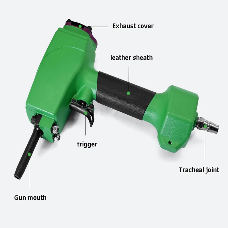 1ps T50SC Nail Removal Gun/4-7kgf/Cm2, Used For Dismantling Wooden Pallet Nails And Engineering Module Nails.