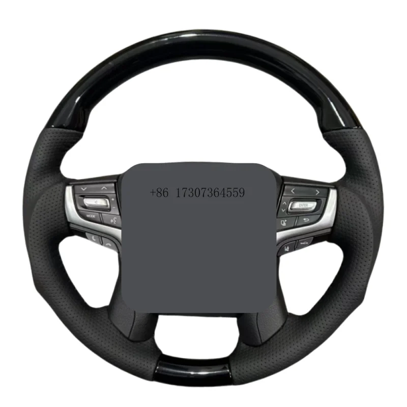 

Черный руль фортепиано в сборе для Toyota Land Cruiser LC200 FJ200 2008-2021 Prado 2003-2021 LC100 FJ79