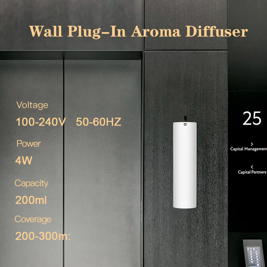 Waterless Essential Oil Diffuser for Home, Smart Auto Mode Hotel Collection Diffuser