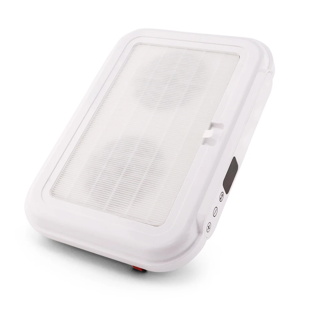 170W High Power 2 Fans Strong Suction Nail Dust Collector Vacuum 4500RPM Nail Dust Cleaner With Replaceable Fitter Double Fans