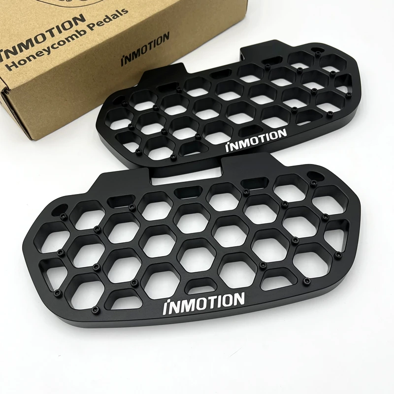 Original INMOTION Parts Honeycomb Pedals for INMOTION V11 V12 Unicycle Part Monowheel Scooter Metal Pedals Accessories