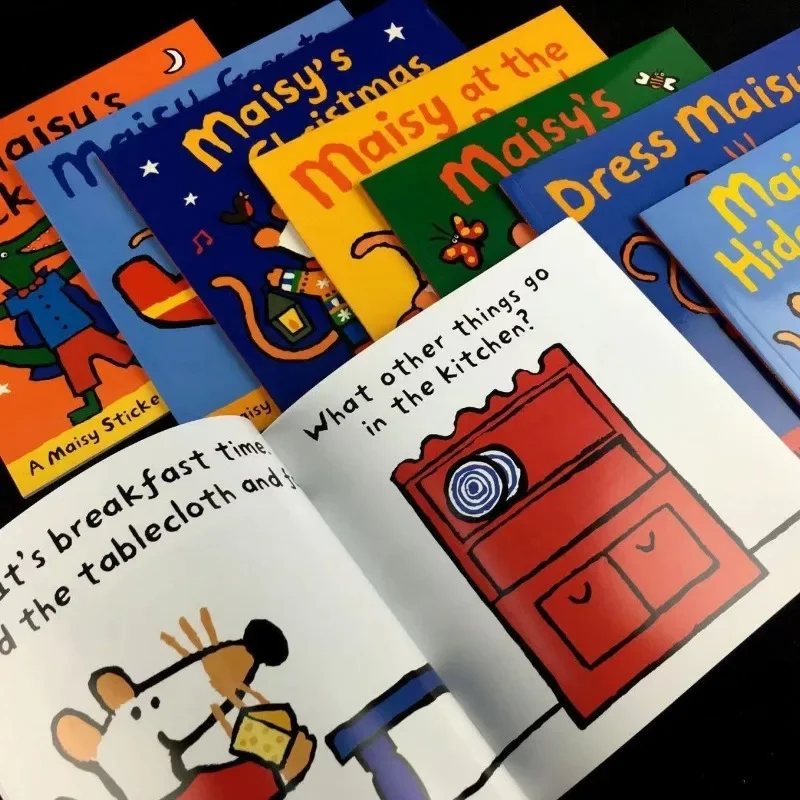 20 Books/Set Maisy Mouse English Picture Children Storybook Kids Games IQ EQ Training Early Education Book Gift