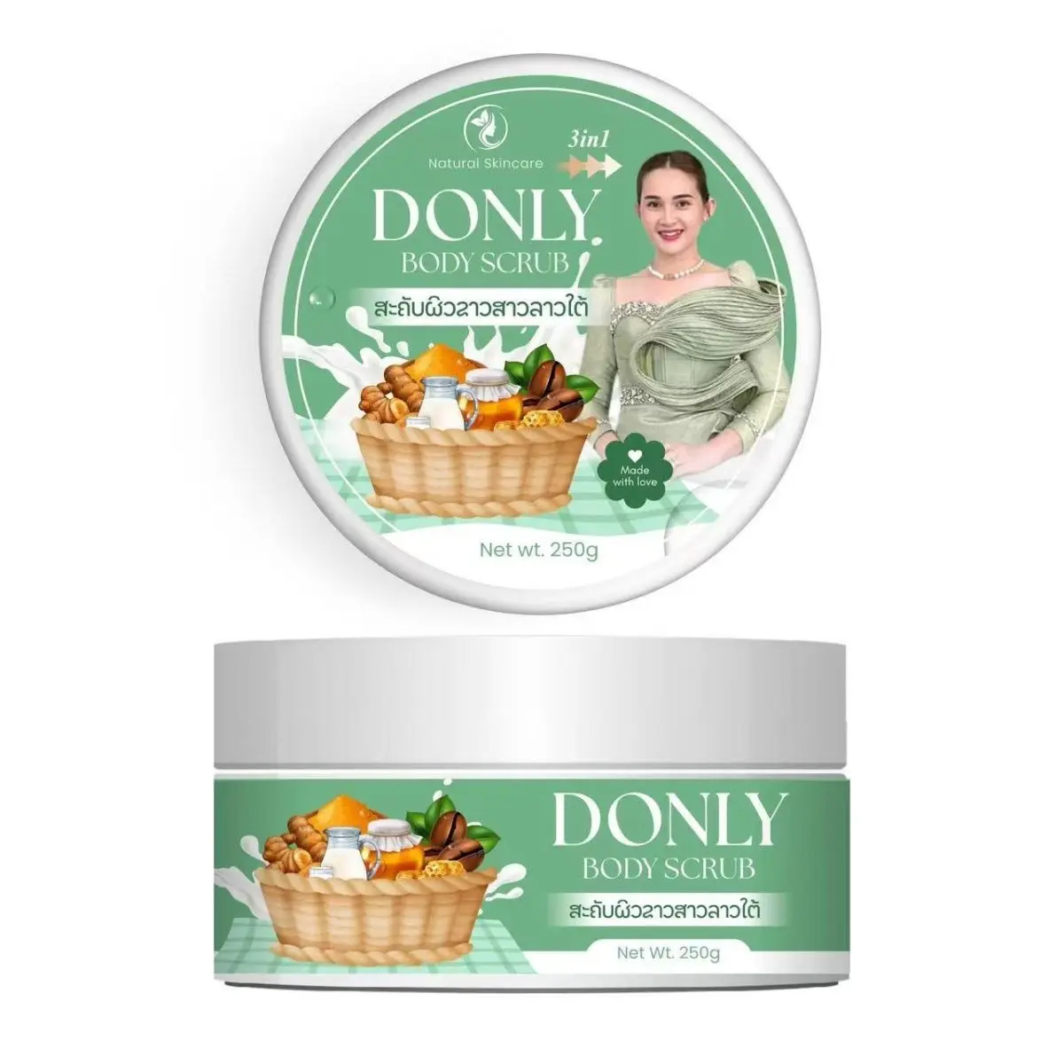 مقشر الجسم التايلاندي للتبييض والتقشير والتنظيف العميق للبشرة الناعمة #3