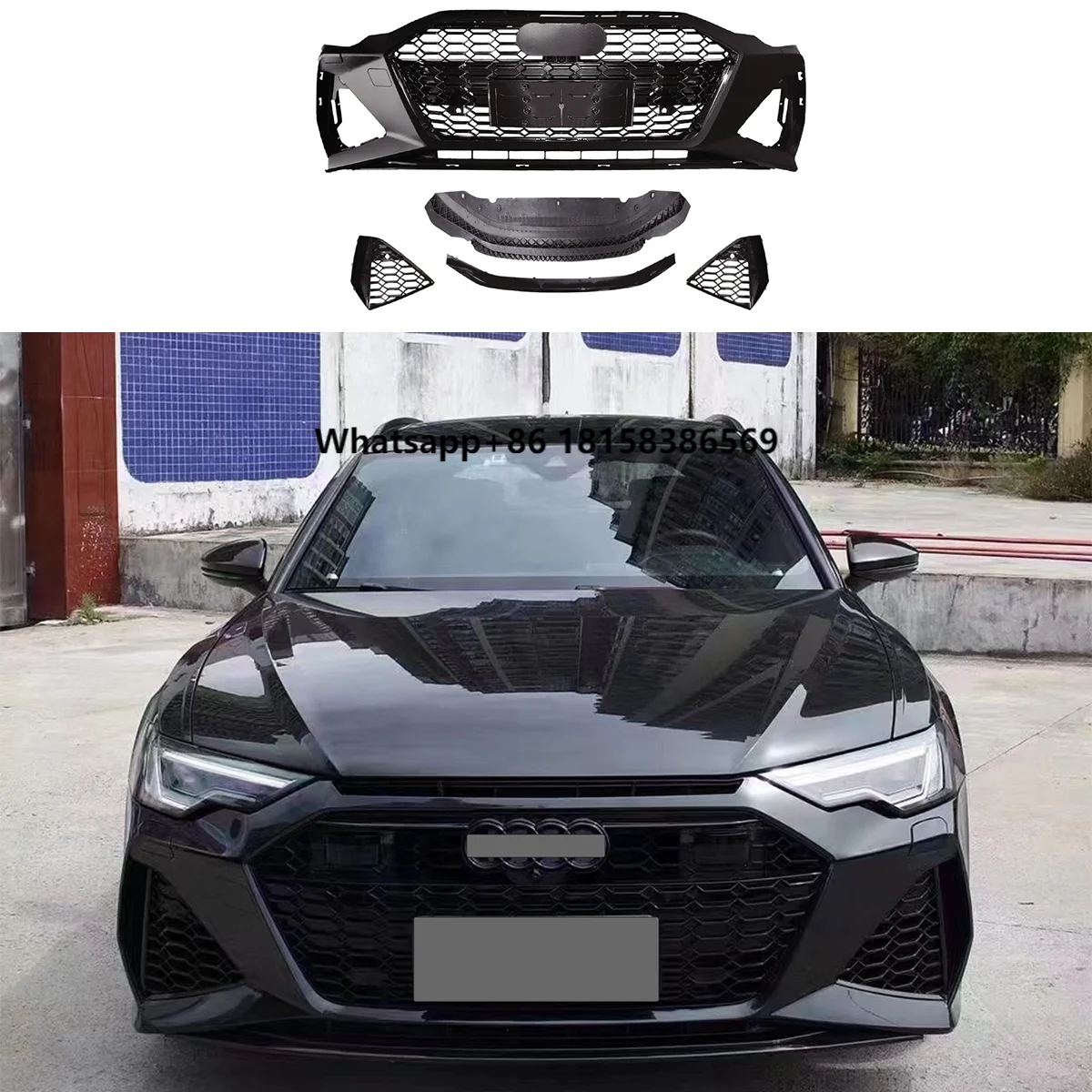 

Wholesale Full Car External Parts Body Kits for A6 Avant 4A5 C8 2019 Modified to RS6 Sport Type Modified Accessories