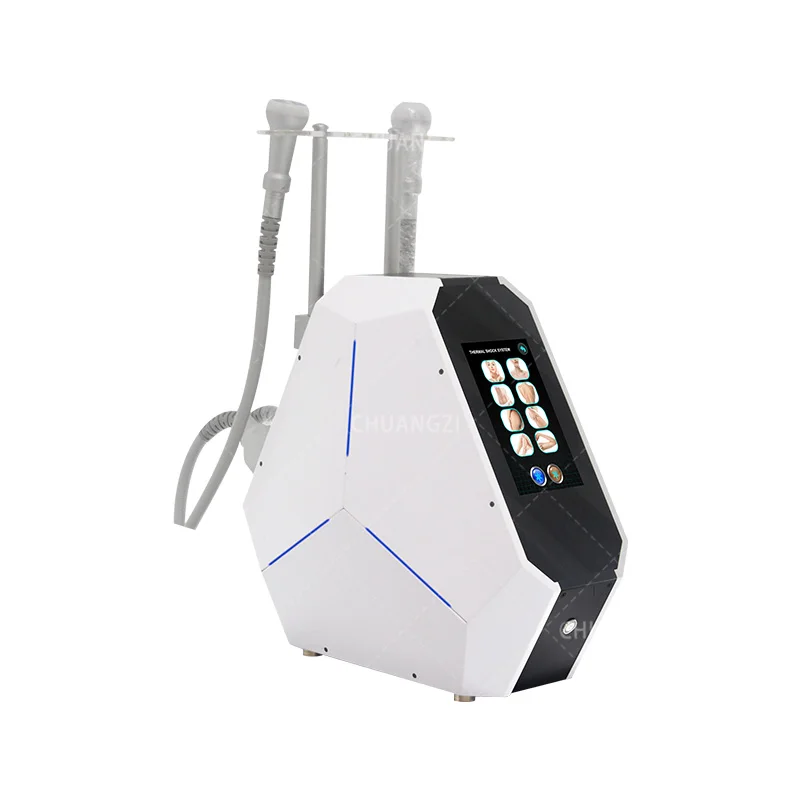 New 2Handles Technology Portable Cryo T Shock Slimming Machine Face Body Cryo Skin Cooling Device Professional T Shock Skin Cool