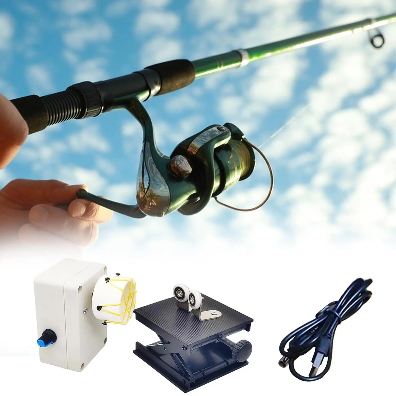 Fishing Rod Repair Fishing Rod Building Drying System for Repair Fishing