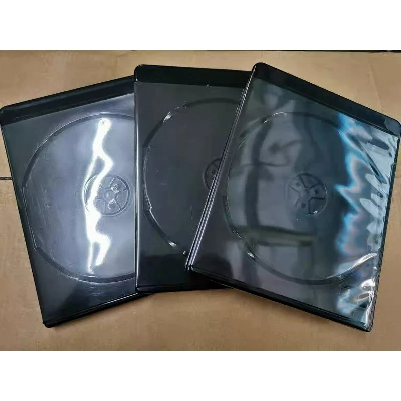 FOR Sony PlayStation 4 and PlayStation 5 4K Ultra HD BDR Blu-ray Disc Case CD DVD Plastic Foldout Box Holds 2 Discs 5Pcs Pack