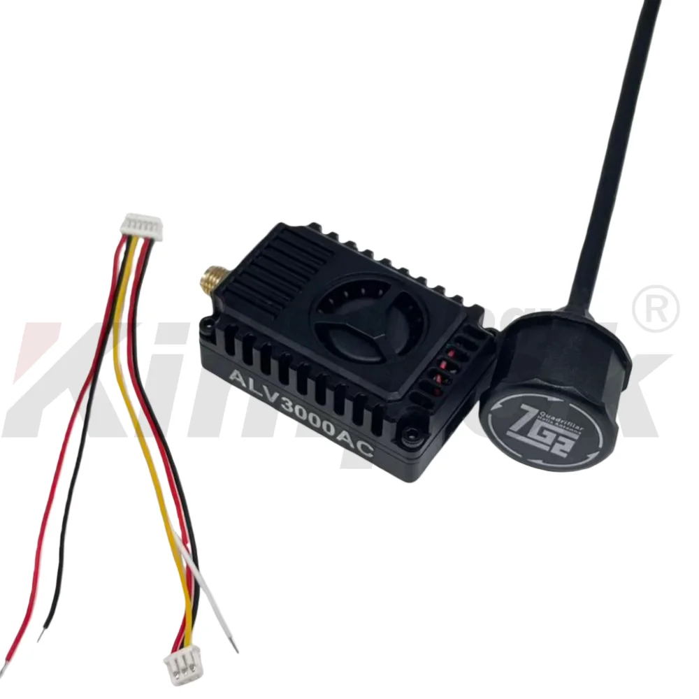 VTX 6.1-7.2GHz 3W High-Power Video Transmitter Module ALV3000AC 7-36V Input