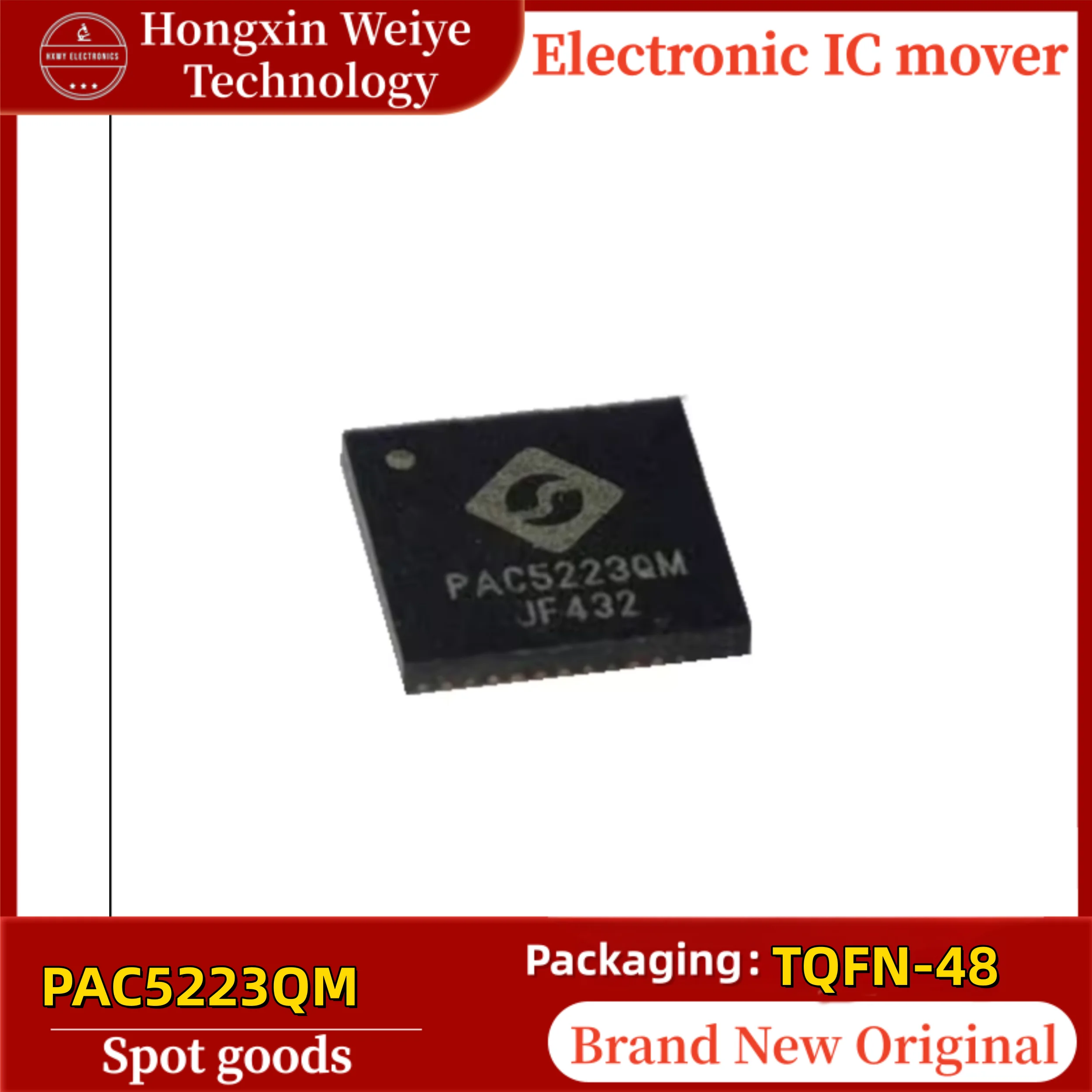 

5/50 PCS PAC5223QM PAC5223 TQFN-48 Professional Power Management IC (PMIC) Controller Brand New In Stock