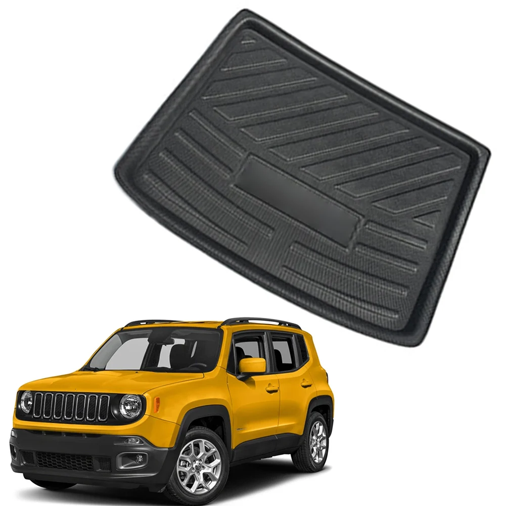 Auto Tailored Rear Tail Trunk Boot Liner Cargo Floor Mat Tray Pad For Jeep Renegade 2014 2015 2016 2017 2018 2019 TPR