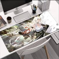 Mousepad Game Wuthering Waves Zani Mouse Pad Office Desk Pad Computer Gaming Accessories Stitch Edge Natural Rubber Keyboard Mat