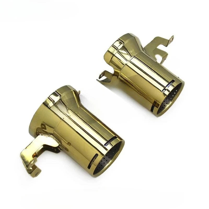 OEM Stainless Steel With Plating Gold Exhaust Tips Tail Throat for  Aventador SVJ Tail Mouth Factory Direct Price