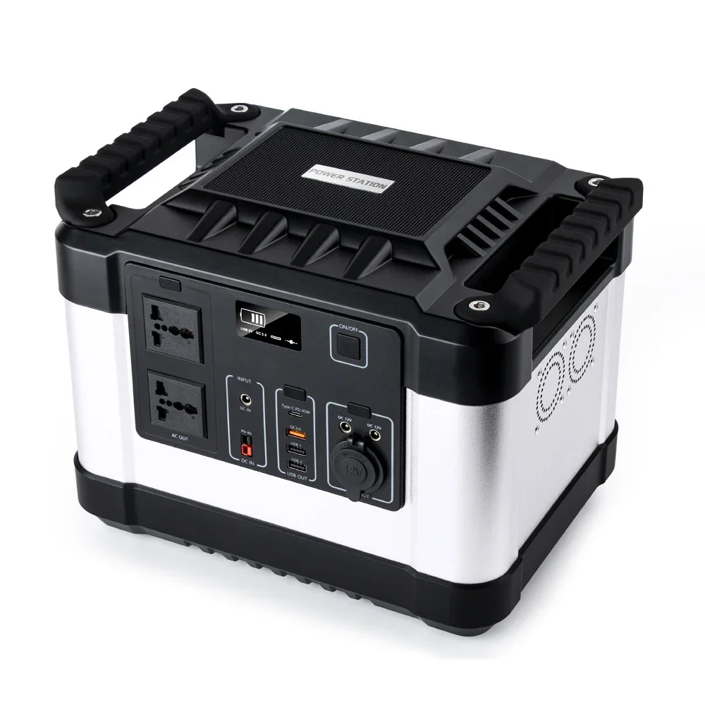 Home Outdoor Camping Energy Storage Lithium Battery Backup Mobile Power Bank Generator 110V 220V Portable Power Station