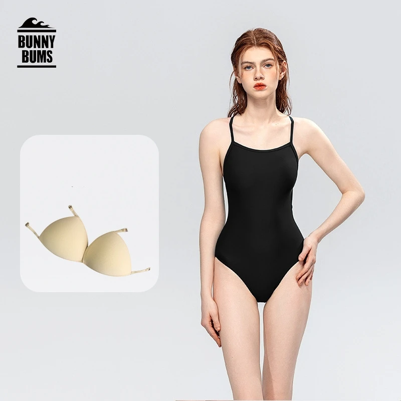 

Women One Piece Professional Water Sports Competitive Bathing Suit Female Quick-Dry Training Athletic Beach Push Up SwimWear