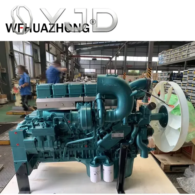 Weichai 280HP SINO Truck Diesel Engine Electric Water-Cooled High Productivity Euro 2 Emission for HOWO Construction Machine