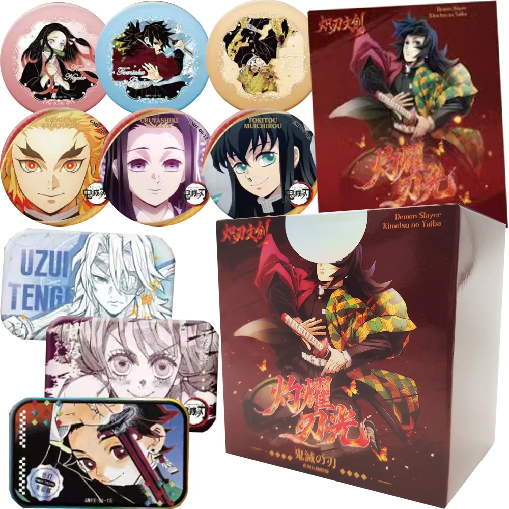 

Wholesale Demon Slayer Trendy Badge Kamado Nezuko Kochou Shinobu Exquisite Hobby Brooch Jewelry Decoration Fun Peripheral Gifts