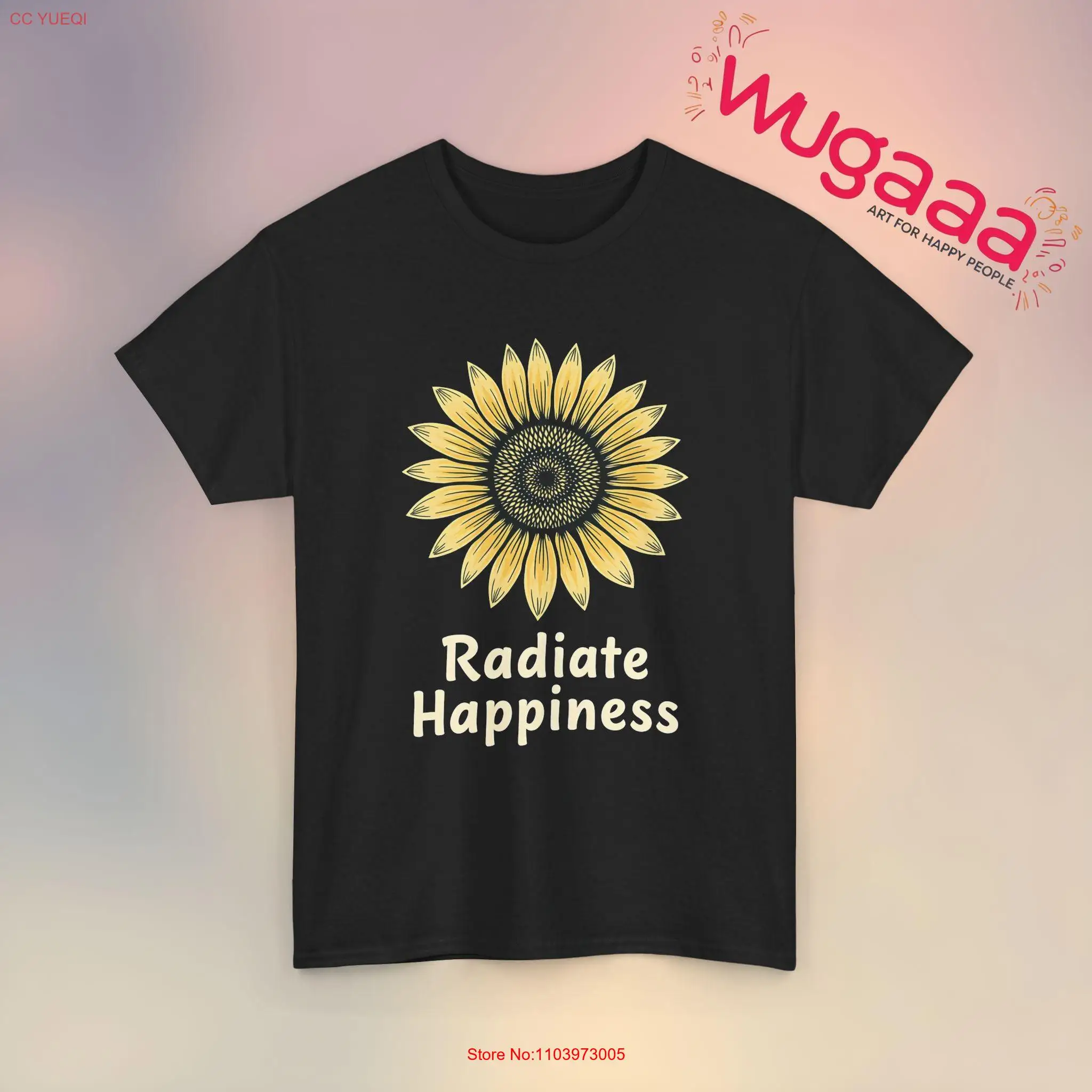 Π€ΡΡΠ±ΠΎΠ»ΠΊΠ° Radiate Happiness Sunflower Sunshine Positive Vibes Inspiring Design Feel Good Ρ Π΄Π»ΠΈΠ½Π½ΡΠΌΠΈ ΠΈΠ»ΠΈ ΠΊΠΎΡΠΎΡΠΊΠΈΠΌΠΈ ΡΡΠΊΠ°Π²Π°ΠΌΠΈ Π€ΡΡΠ±ΠΎΠ»ΠΊΠ° Radiate Happiness Sunflower Sunshine Positive Vibes Inspiring Design Feel Good Ρ Π΄Π»ΠΈΠ½Π½ΡΠΌΠΈ ΠΈΠ»ΠΈ ΠΊΠΎΡΠΎΡΠΊΠΈΠΌΠΈ ΡΡΠΊΠ°Π²Π°ΠΌΠΈ