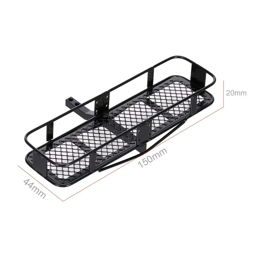 1 Uds. Soporte de enganche trasero de parachoques trasero de Metal para 1/10 RC Crawler Axial SCX10 90046 AXI03007 Trxs TRX4 D90 TF2