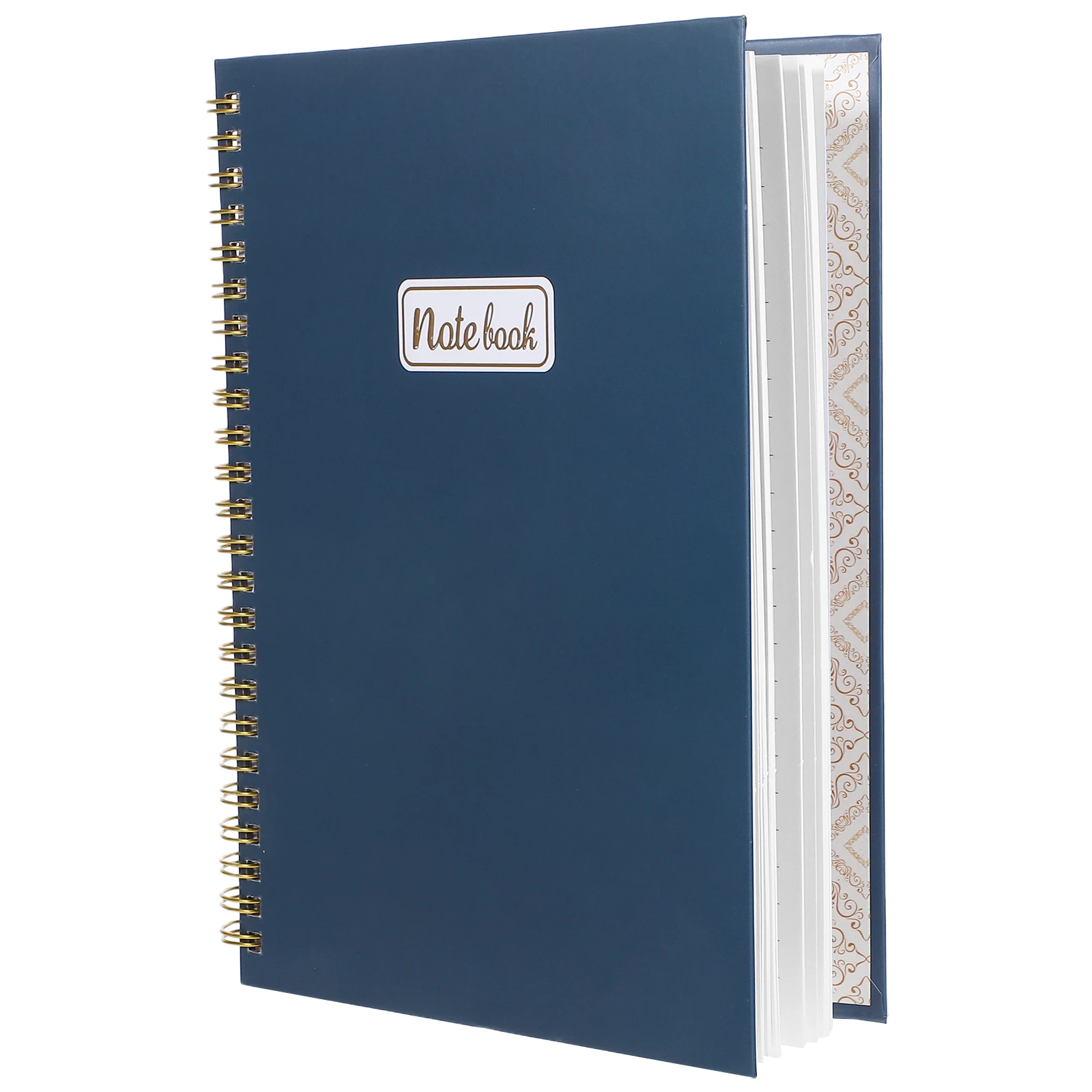 

A5 Spiral Notebook Planner Dark Green Coil Book Study Daily Business Lined Pages Ample Space Horizontal Teacher