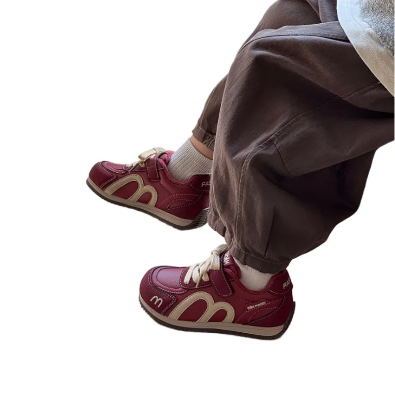 

Детские кроссовки для мальчиков, легкие дышащие спортивные кроссовки для девочек, повседневная обувь с мягкой подошвой, студенческая обувь, размер 26-37