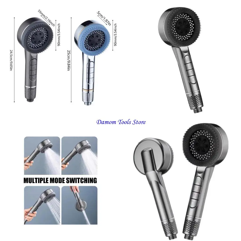 

57BE Practical Sturdy ABS Materials Shower Sprayer Bathroom Accessory for Toilets with Hot and Cold Water Daily Use