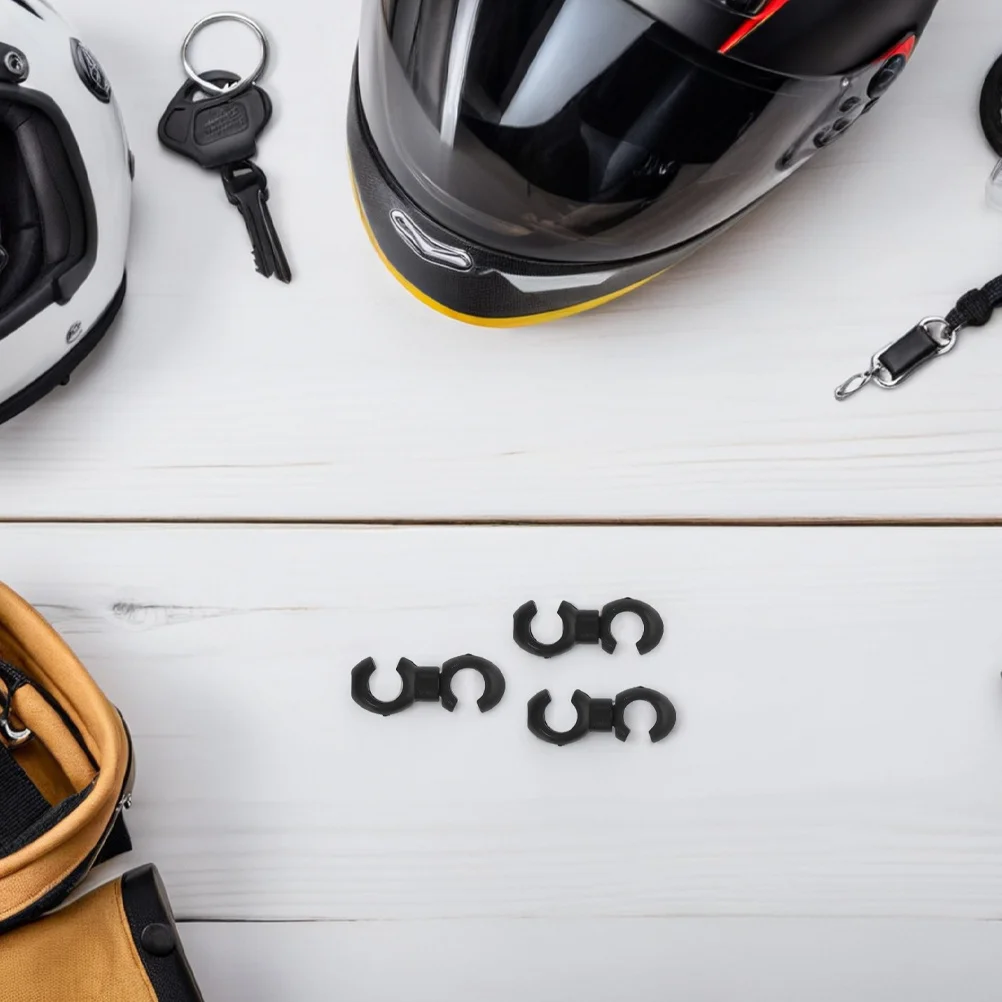 50pcs Bicycle Cable Clips: Universal Bike Brake Hose Clamps For Mountain Road Bikes Plastic S- -Shaped Cable Management