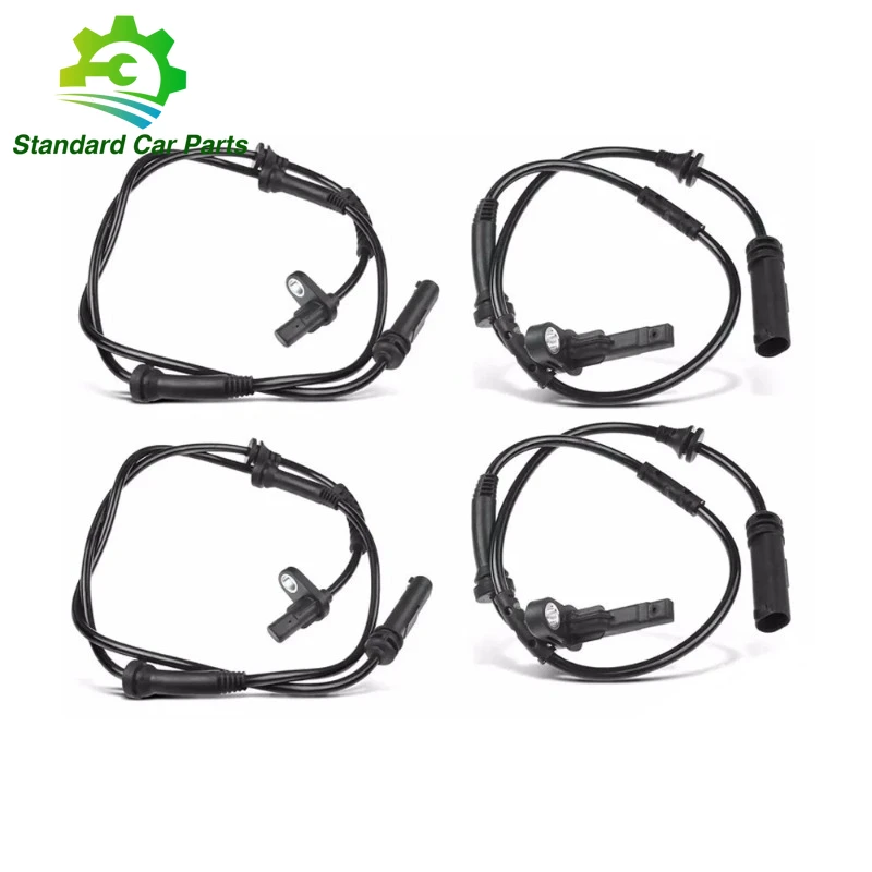 4PCS 34526869292 34526869293 For BMW X3 F25 X4 F26  Front Rear Left Right ABS Wheel Speed Sensor New