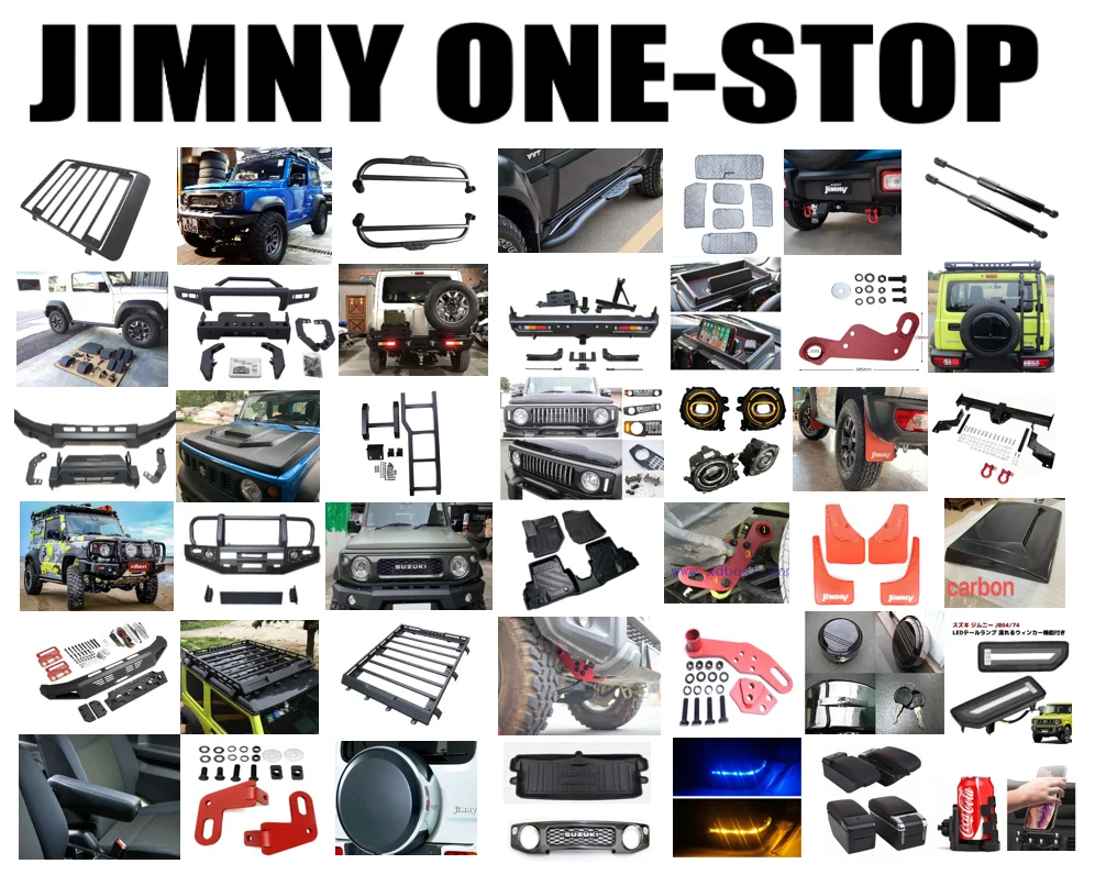 Big Promotion In Stock Roof Rack With Light For Suzuki Jimny 2021 JB74 JB64 JB74W JB64W