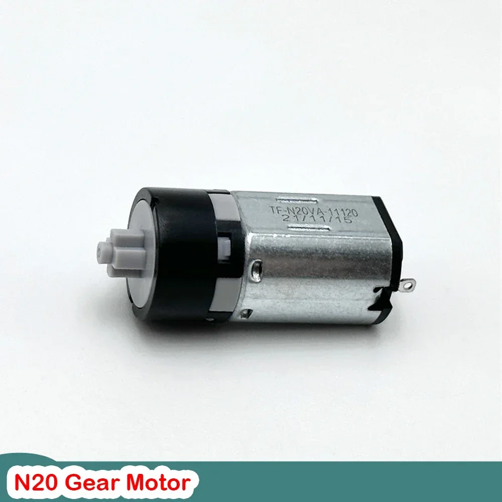 Mini N20 Planetary Gear Motor 10*12mm Plastic Gear Precision DC 1.5V 3.7V 60RPM-155RPM Slow Speed Beauty Instrument Smart Lock